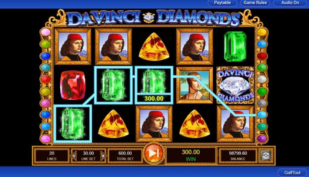 Da Vinci Diamonds Casino Bonos