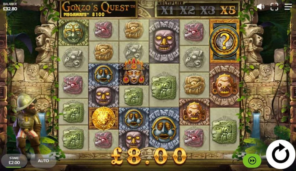 Gonzo's Quest Megaways Gratis.