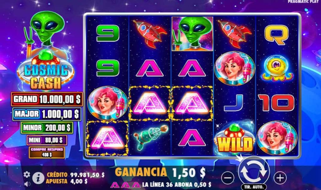 Cosmic Cash Slot al Casino.