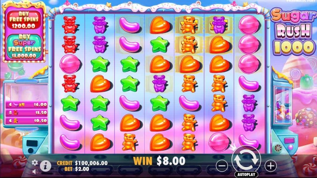 Sugar Rush 1000 Slot