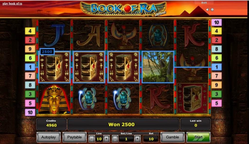 Book of Ra Deluxe Slot