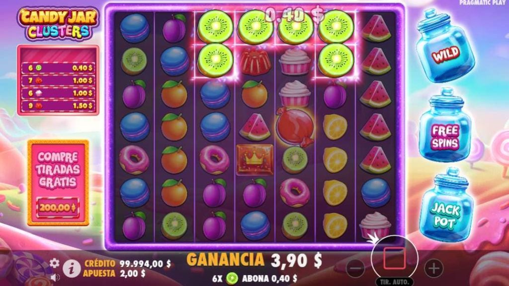 Candy Jar Clusters Slot