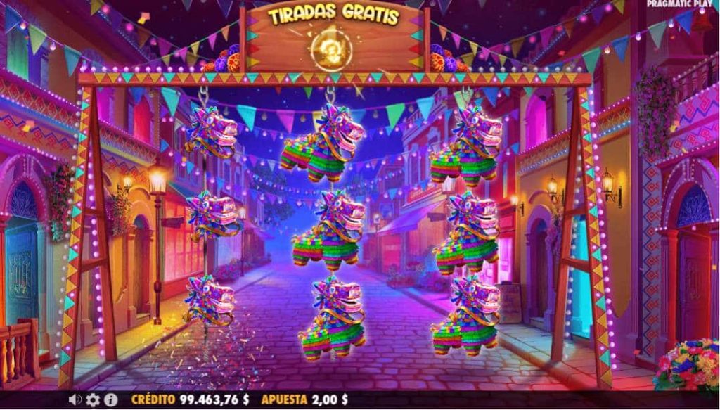 Slot Hot Fiesta bonus buy.