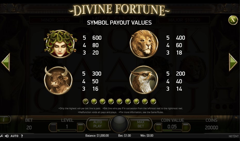 divine fortune slots