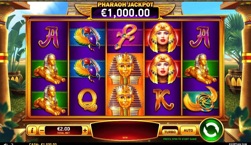 egyptian sun slot